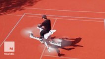 This flying motorcycle is straight out of Star Wars