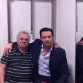 Hugh Jackman se encontra com dublador de Wolverine