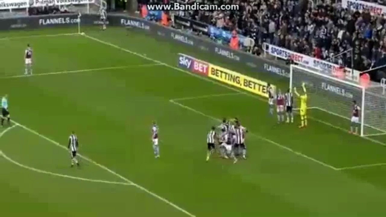 2-0 Newcastle United vs Aston Villa - Tommy Elphick Own Goal HD - Aston Villa vs Newcastle United - 20.02.2017 HD