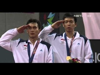 下载视频: Hendra dan Ahsan persembahkan emas kedua olahraga bulutangkis pada Asian Games - NET24