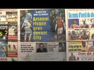 La une des journaux Aida Ndiongue et les 42 Miliards , le virus Ebola fait  délirer Dakar