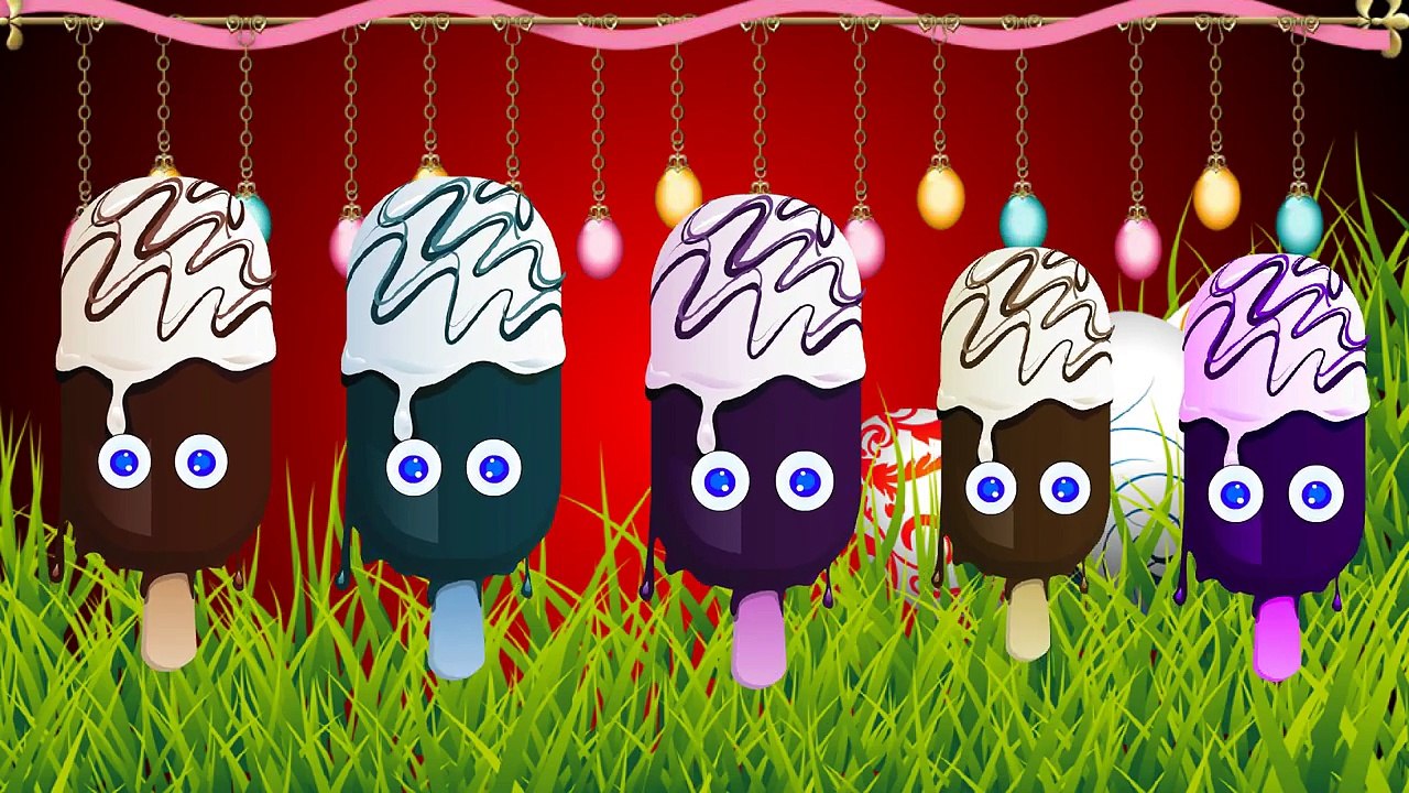 The Finger Family Easter Egg Cake Pops Family Nursery Rhyme | Easter Finger Family Songs