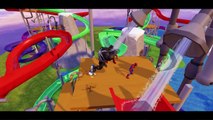 Spiderman Kids 3D Action vs Venom | Horse Riding and Battles | The Itsy Bitsy Spider Song