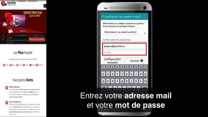 Comment configurer ma boite mail sous Android ?