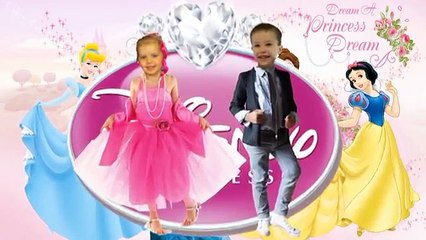 Принцессы Диснея Мисс Кэти Мистер Макс Семья Пальчиков Disney Princess 2016