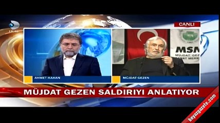 Müjdat Gezen'den yangınla ilgili kendi çapında espiri