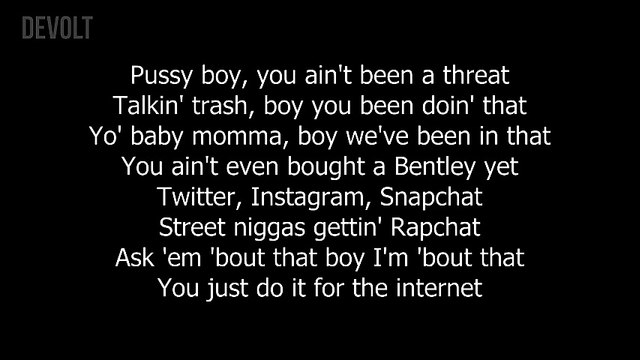 Lil Durk Ft. Young Thug - Internet (Lyrics on screen)