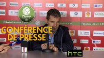 Conférence de presse US Orléans - RC Lens (2-1) : Didier OLLE-NICOLLE (USO) - Alain  CASANOVA (RCL) - 2016/2017