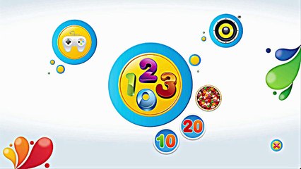 Download Video: Aprender a Contar los Números del 1 al 10 para Niños | Candy 123 Números Educativos, Juegos para Niños