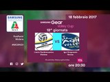 Modena - Novara 3-2 - Highlights - 18^ Giornata - Samsung Gear Volley Cup 2016/17