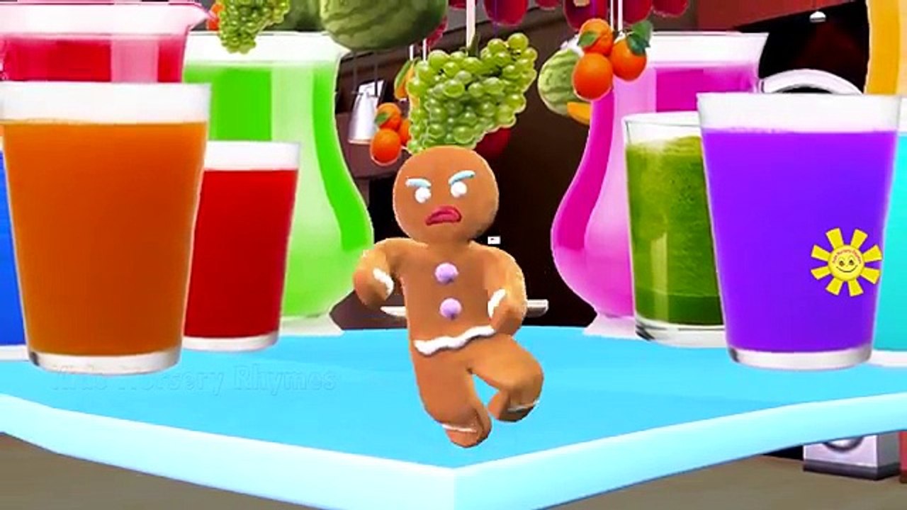 Gingerbread Man Finger Family Rhymes | Gingerbread Man Finger Family 3D Animation Rhymes For Kids