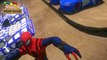 Esbirros y Spiderman Rimas de cuarto de niños de Rayo McQueen Cars Canciones para los Niños con la Acción