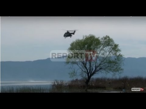Report TV - Malësi e Madhe, Helikopteri i FA bie në Liqen, 2 të vdekur