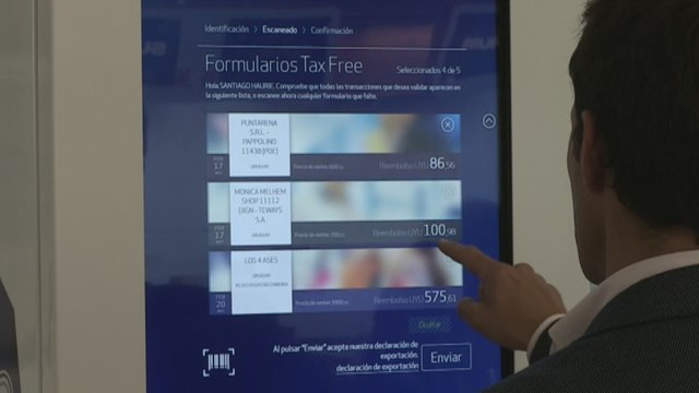 Uruguay, pionero en América en autogestión para devolución del IVA a turistas