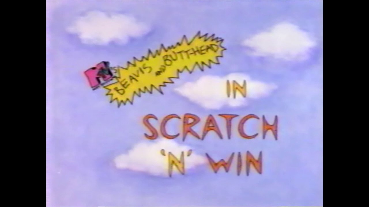 Beavis and Butt-Dead in Scratch 'N' Win