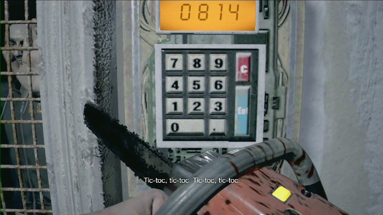 Resident Evil 7, gameplay Historia 10, Rescatando a Zoe de Lucas en la sala de fiestas