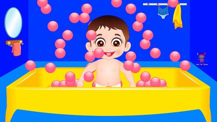 Baby Doll Bath time Learn Colors + Baby Doll Potty training Video