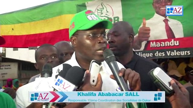 Khalifa Sall s'adresse à Ousmane Tanor Dieng