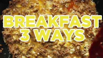 3 Ways to Spice Up Your Breakfast - Full Step-by-Step Video Recipes