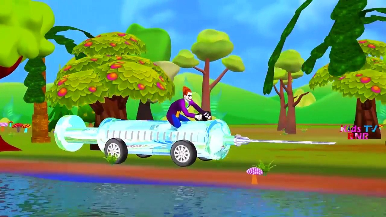 Police Spiderman Hulk Frozen Elsa Cartoon | Venom Joker Scream Shark Attacks SuperHeroes