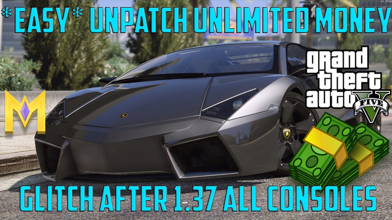 GTA 5 Online Glitches - *EASY* UNLIMITED Money Glitch AFTER 1.37 Patch - "Unpatched Money Glitch"