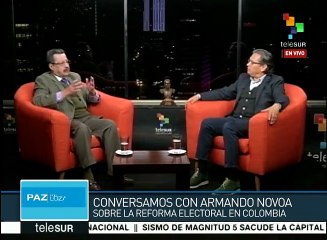 Paz Por Lozano: Armando Novoa, Magistrado del CNE de Colombia