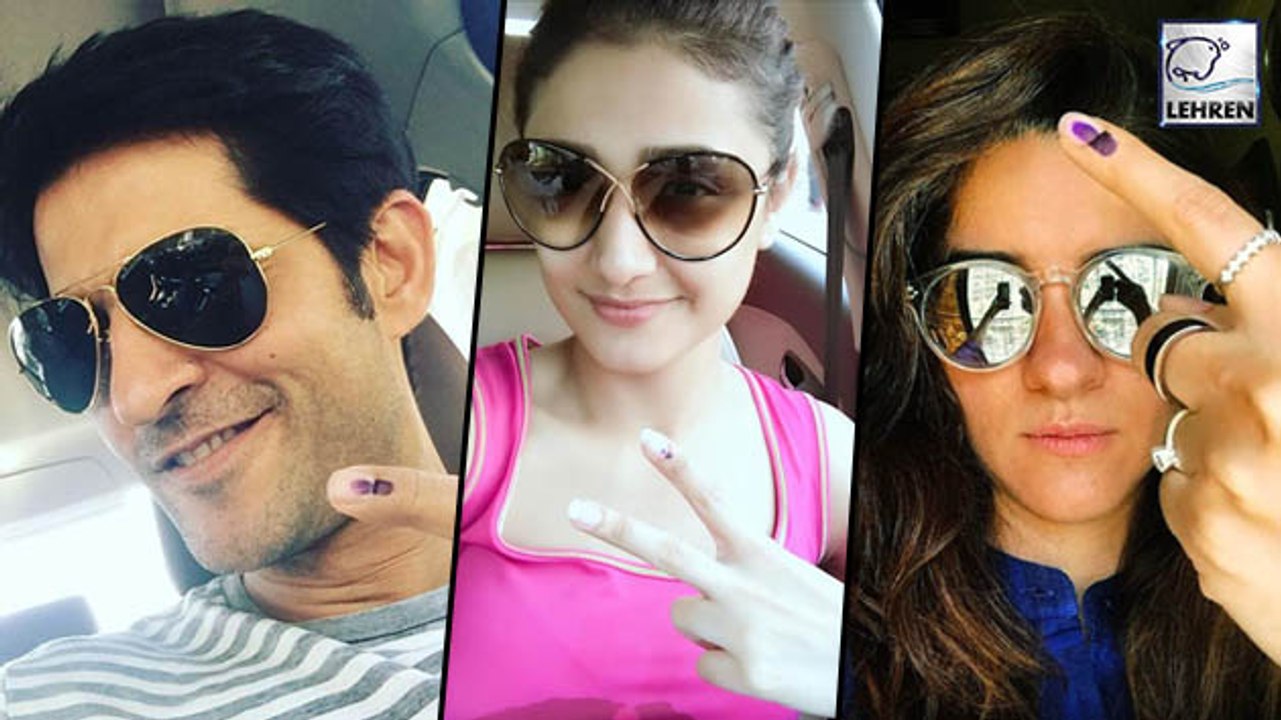 TV Celebs Vote For BMC Elections 2017 | Ragini Khanna | Shruti Seth