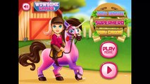 Bebé Barbie Pony Cuidar Mejor de bebé, juegos para Niños de dibujos animados para niños