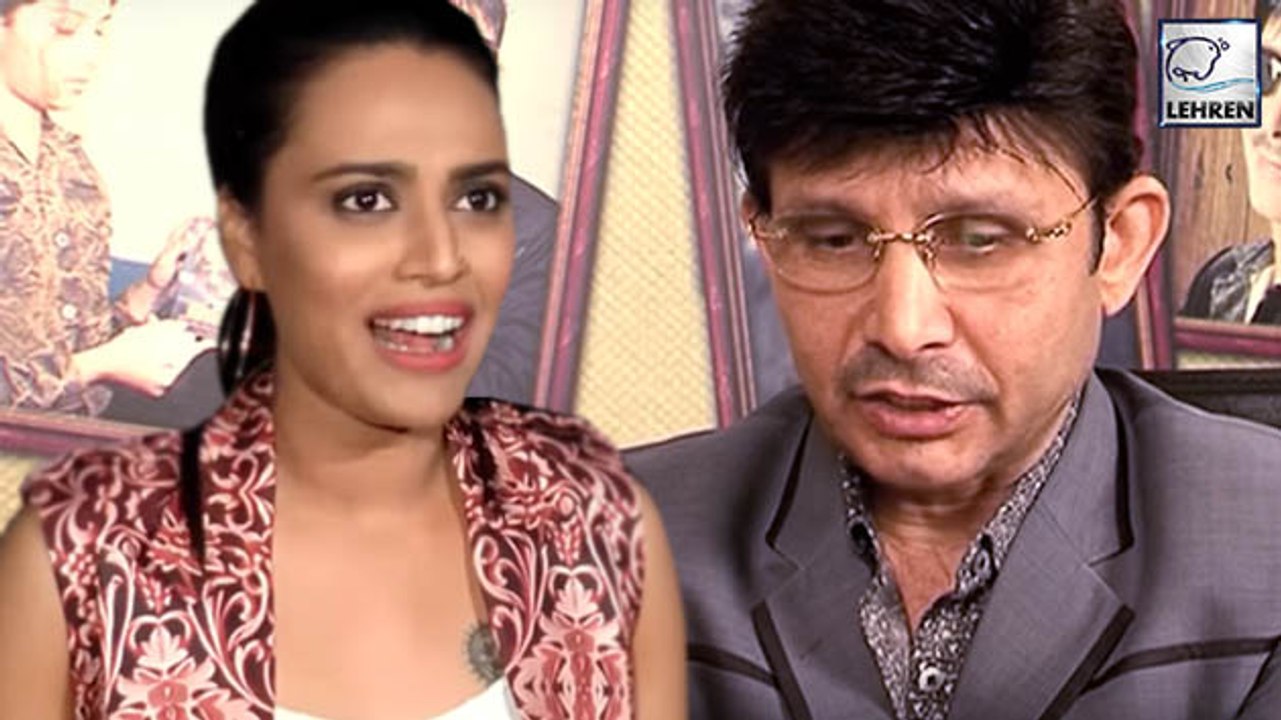 Swara Bhaskar SLAMMED Kamal R Khan