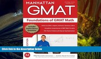 Best Ebook  Foundations of GMAT Math, 5th Edition (Manhattan GMAT Preparation Guide: Foundations