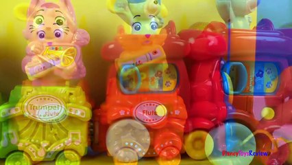 VTECH CONNECT AND SING ANIMAL TRAIN WITH MUSIC LIGHTS AND SOUNDS WITH CAT DOG RABBIT & INS