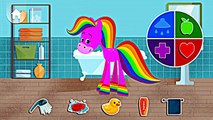 Mi Mascota arco iris Caballo | Jugar y cuidar de arco iris Caballo para el Niño por Babyfirst