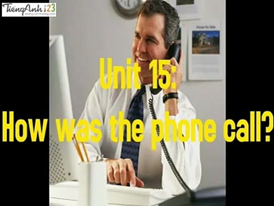 How was the phone call