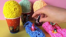 Play Foam Surprise Ice Creams Toys | Opening Surprise Eggs Disney Collector Paw Patrol Fro