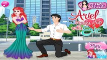 ❀ Lá Sirenita Ariel Rompe Con Eric / Princess Ariel Cartoon Games Disney