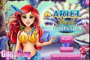 NEW Игры для детей new—Disney Принцесса Ариэль Макияж—Мультик Онлайн Видео Игры Для Девоч