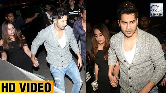 Varun Dhawan HOLDS Girlfriend Natasha's Hand PUBLICLY At Shahid's Pre-Birthday Bash