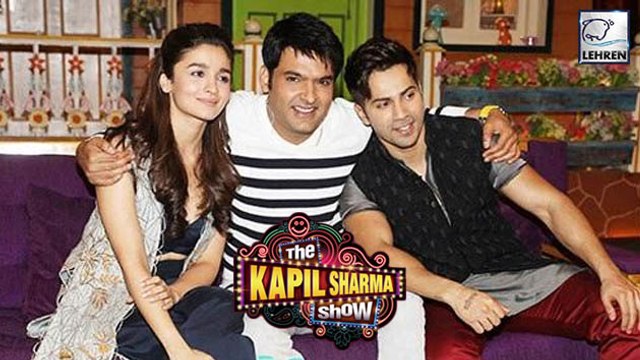 Alia Bhatt & Varun Dhawan On The Sets Of 'The Kapil Sharma Show'