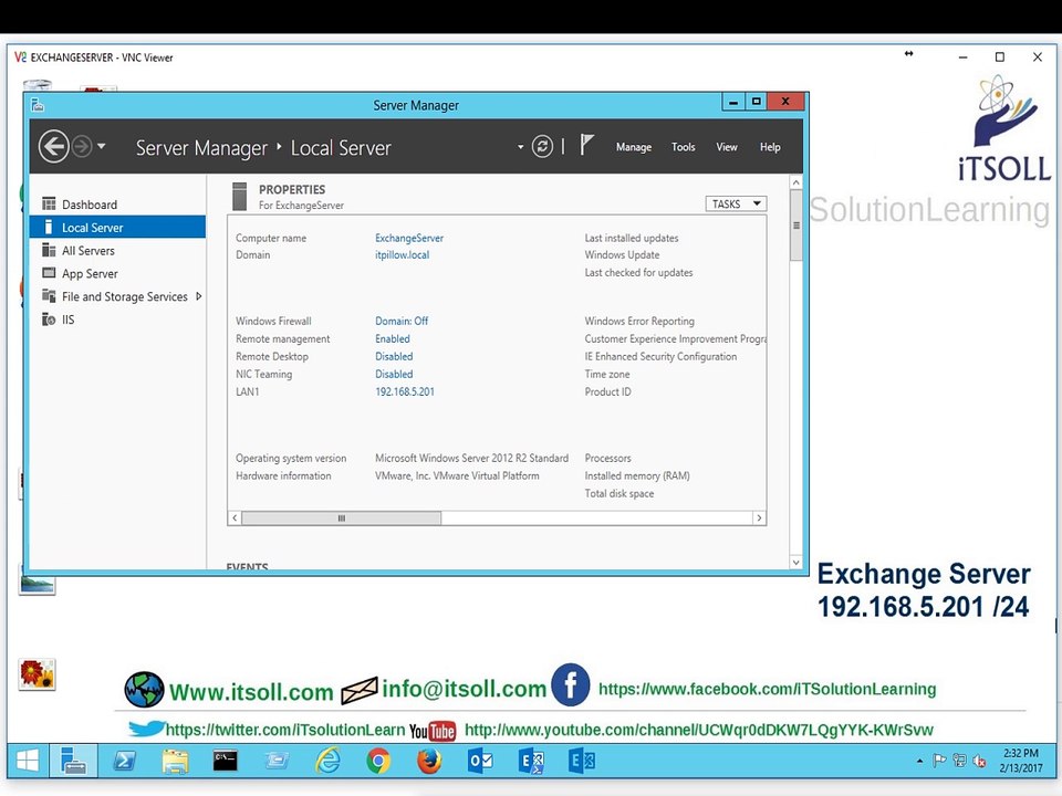 New User in Mailbox in Urdu Hindi Lecture 08- Exchange 2016
