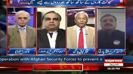 Warm Discussion Between Nehal Hashmi And Shaukat Basra