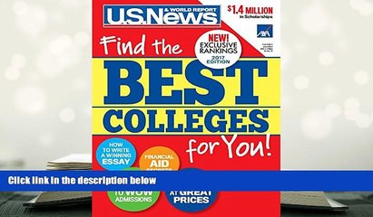 Popular Book  Best Colleges 2017: Find the Best Colleges for You!  For Trial