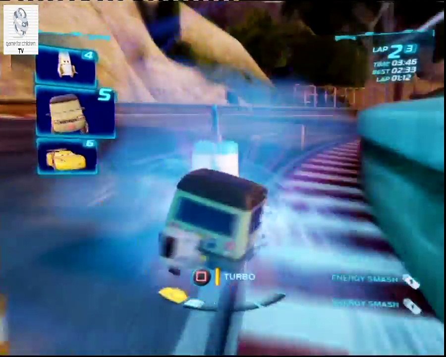 Cars 2 Game - Miles Axlerod - Runway Tour - Disney Car