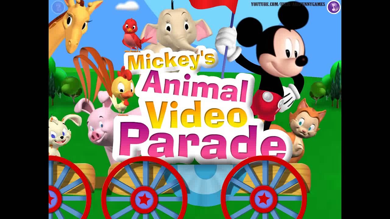 Mickeys Animal Video Parade Mickey Mouse Clubhouse Game