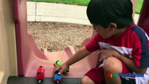 THOMAS AND FRIENDS Accidents will Happen Playtime at the Park Thomas the Tank Engine Ryan
