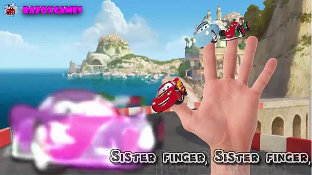 Disney Cars Finger Family | Daddy Finger Song Cars Lightning McQueen - Nursery Rhymes & To