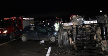 Damperi Açık Şekilde İlerleyen TIR Kazaya Neden Oldu: 2 Ölü