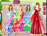 Play-Doh Rapunzel WEDDING DRESS Up Play Dough Fashion Fun Barbie Girls Princess Games Kids