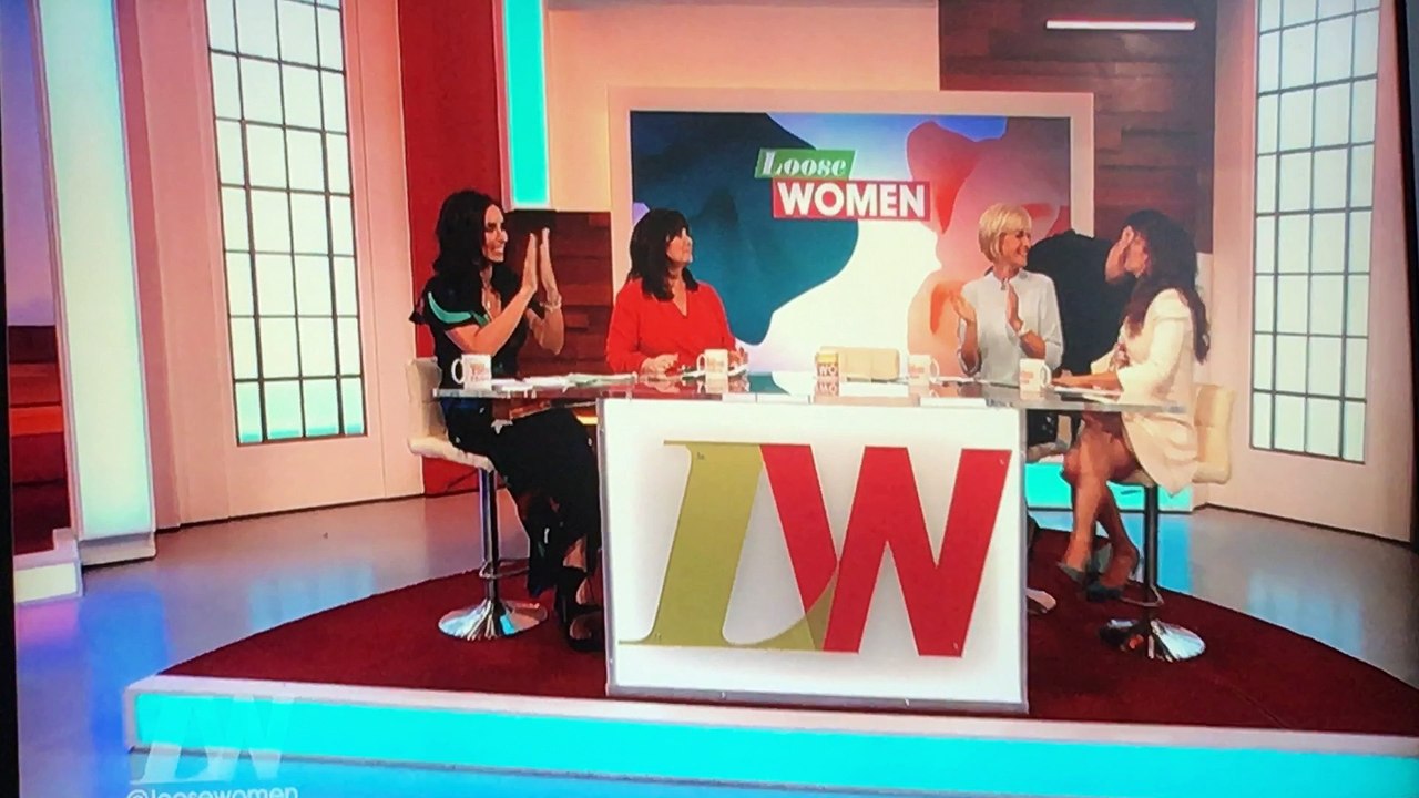 Danny Miller on loose women 2017 #robron