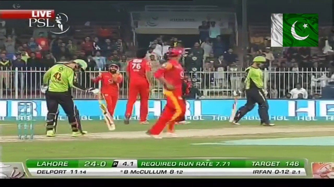 Irfan Gets Delport After Being Pushed To Ground