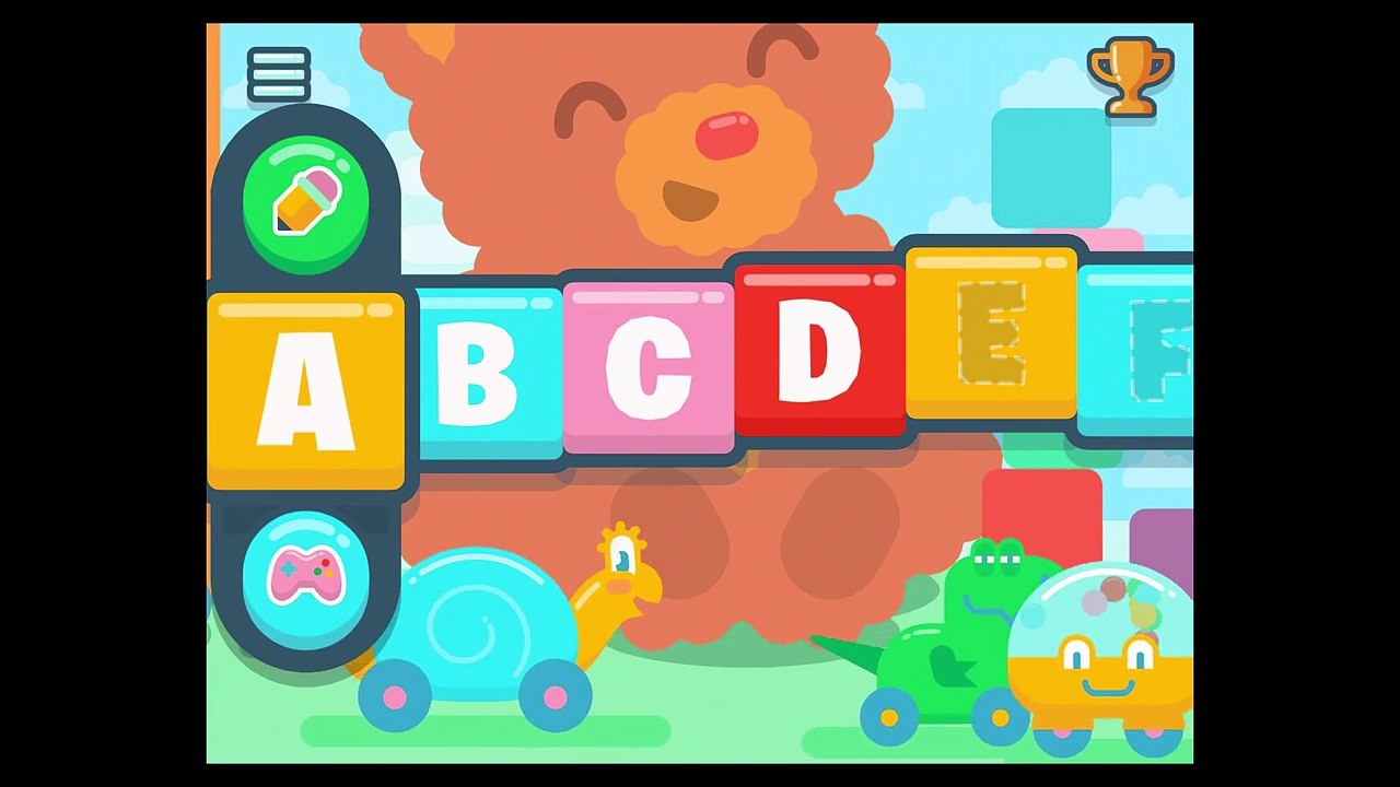 Kids Play & Learn Their First Letters w/ ABC Toyland Educational Papumba Games For Babies